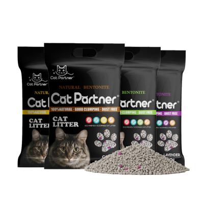 China Viable Hot Selling Bentonite Cat Litter for sale