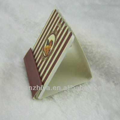 China EVA MATCH BOX POPULAR PROMOTIONAL MINI MATCH BOX CUSTOM WOODEN NAIL FOLDER WITH COVER, WOODEN MATCH BOOK for sale