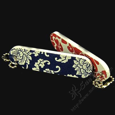 China Popular Professional Manufacturer Mini Eva Nail Files With Key Chain for sale