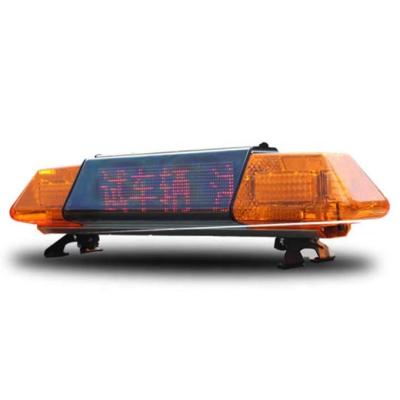 China 48 Inch PC Police Led Message Board Display Screen Light Bar TBD-GA-6700L for sale