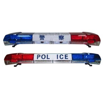 China 60 inch police emergency safety warning vehicles led beacon light warning bar with interior dual speaker TBD-GA-6000L-1.48m for sale