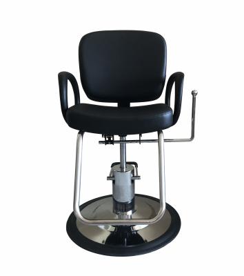 China Durable Material Hydraulic Beauty Salon Chair Vintage Heavy Duty Styling Portable Antique Barber Chair For Sale for sale