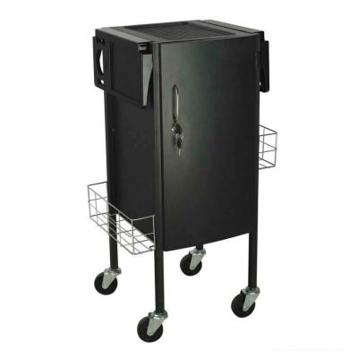 China Durable Spa Hair Salon Tool Storaging Cart Luxury Beauty Salon Trolley for sale