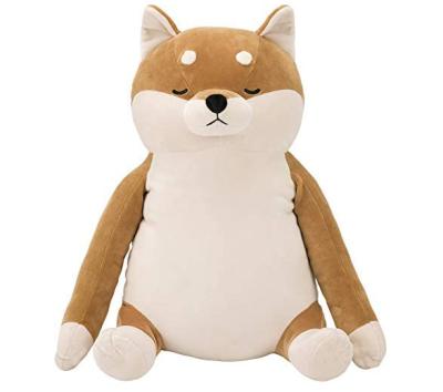 China China non-toxic hot selling soft hug cushion stuffed toys (shiba) for sale