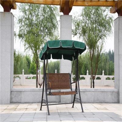 China Wholesale Price 2 Seat Modern Garden Patio Canopy Outdoor Swing Chair for sale