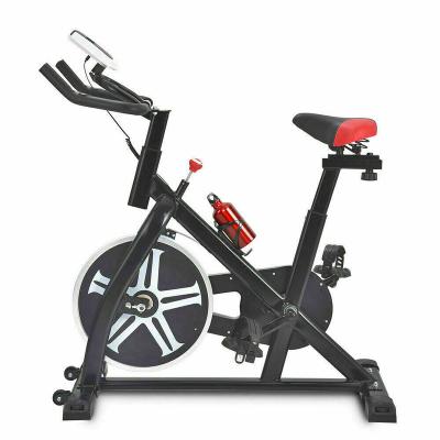 China Home Use Exercise Bike Stationary Cardio Fitness Equipment Water Bottle Home Gym Cycling Black for sale