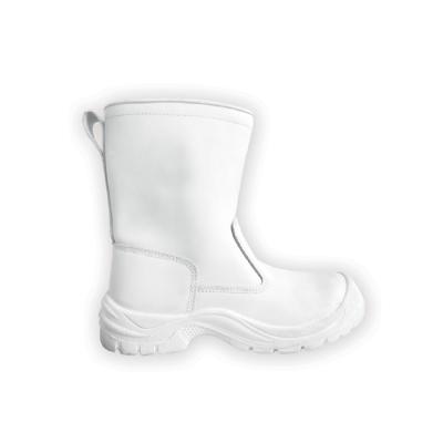 China Steel Toe Soft Sole Porcelain Safety Shoes White Boots for sale