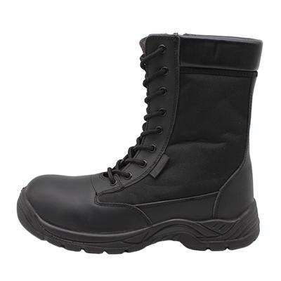 China Universal Black Boot Man Army Boot Safety Boots for sale