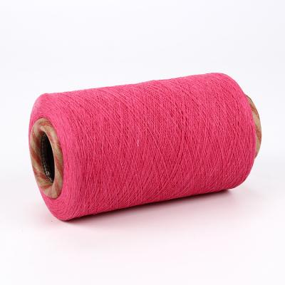 China Ne 0.5s Open End Cotton Antistatic Recycled Polyester Blended Broom Yarn for sale