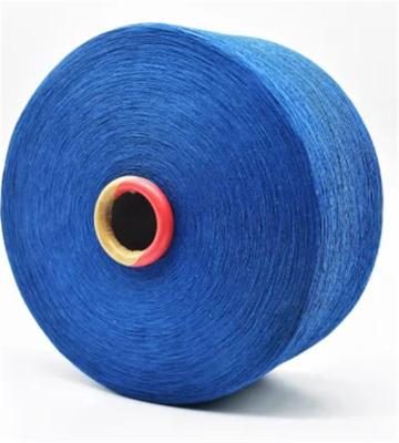 China Antistatic Recycled/Regenerated NE20/1 (NM34/1) 20S Black Open End Yarn For Circular Knitting for sale