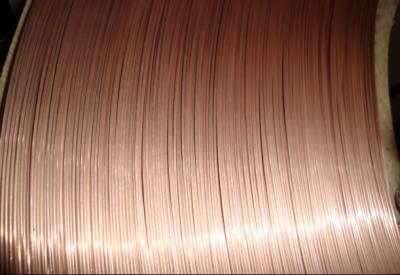 China Smooth Coating 0.965mmHT Diameter Copper Clad Steel Wire For Tires Rims for sale