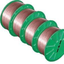 China 0.24g/kg Bronze Coated With 2.4mmHT Dia. Annealed Steel Wire Bead Wire For Automobiles for sale