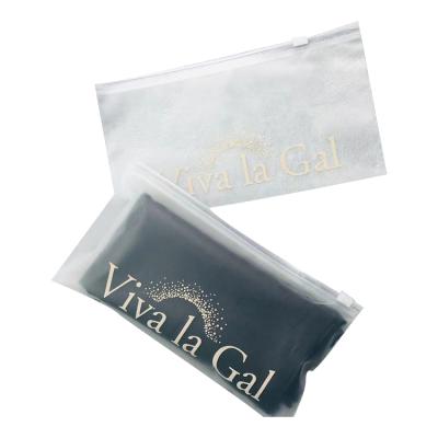 China China Professional Manufacturer Customized Cheap Transparent Garment Polyethylene Zipper Packaging Bag Recyclable for sale