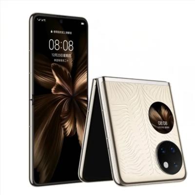 China Dual SIM Card 2021 New Original Huawei P50 Pocket Smartphone SN888 Folding Phone 4000 NFC 50MP Camera 6.9 mAh for sale