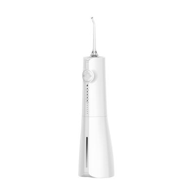 China Car Small Noise Care Water Oral Flosser Mini Portable Design Cleaning 230ml Teeth Water Flosser for sale