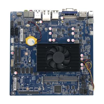 China Mini itx Desktop Industrial Motherboard i5-6200U Control Intelligent Auto Security Mini Computer Motherboard for sale