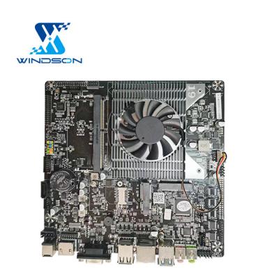 China MINI ITX PC Motherboard J4125 6COM 2LANr Industrial Commercial Commercial Desktop Advertising DDR4 Mini ITX PC Motherboard J4125 6COM 2LANr for sale