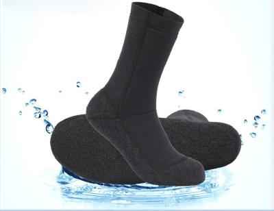 China 3mm Beach Swimming Sock Socks Thermal Free Diving Wetsuit Skidproof Neoprene Diving Snorkeling Socks HB03 for sale