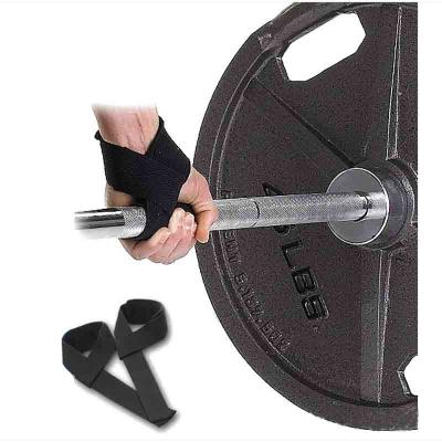 China Weightlifting Exercise Gym Support Weightlifting Grip Belt Non Slip Sports Fitness Wristband For Fitness Power Belt Grip Belt for sale