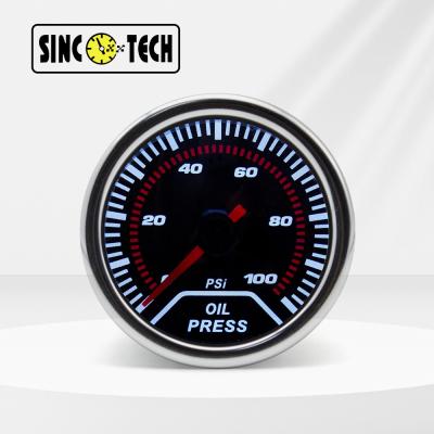 中国 6146T Sinco Tech オイル プレス ゲージ メーター オート モバイル ポインター ディスプレイ 52mm 車 販売のため