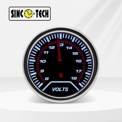 China Auto 6147T Pointer 52mm Voltmeter Gauge Auto Mobiele Meter Display Plastic Te koop