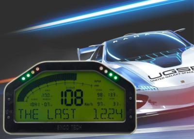 China DO908 Waterproof Auto Gauges , Digital Racing Gauges ODO / TRIP / Racing Acceleration Mode for sale