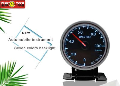 China Autometer Oil Pressure Gauge , Digital Oil Temp Gauge For Universal Rally Cars for sale