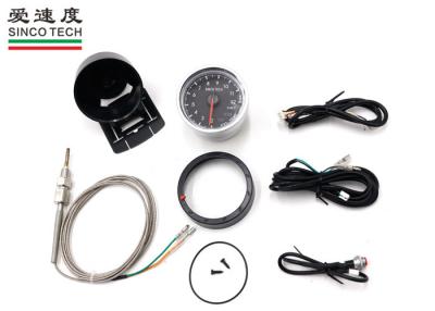 China Stepper Motor Type Exhaust Gas Temperature Gauge / EXT Temp Gauge Aluminum Material for sale