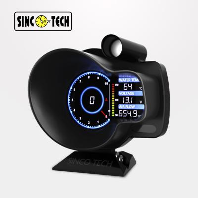 China indicador digital del voltaje de la temperatura del agua de la velocidad RPM de los indicadores de coche de carreras de 12v DO916 en venta