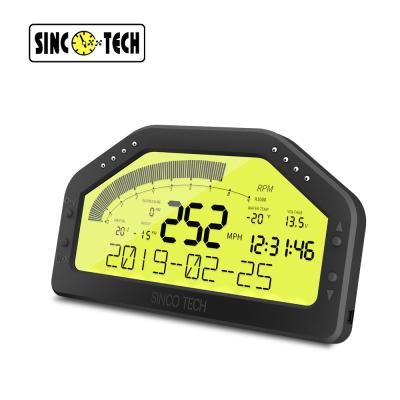 China Full Sensors Race Car Dashboard DO904 High Speedometer Gauge for sale