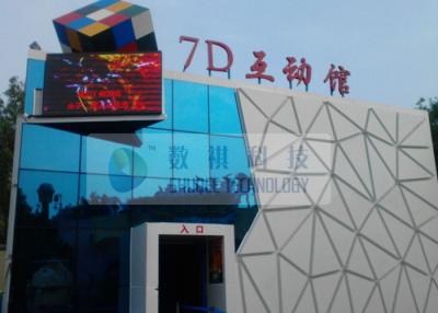 China Teatro 7d com projetores de HD, áudio móvel da interação da realidade profissional à venda