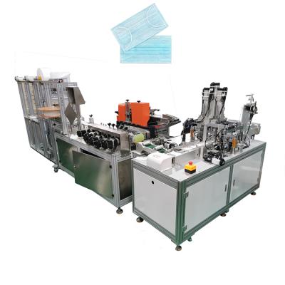 China Factory 3ply Mask Making Machine Equipment Medical Mask Production Machine for sale