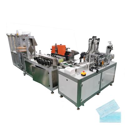 China Factory 1+1 High Speed ​​Face Mask Make Machine Fully Automatic Face Mask Machine for sale