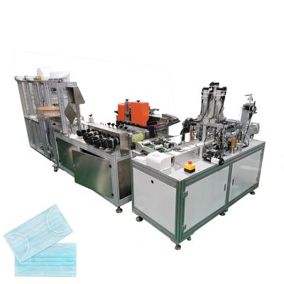 China Nonwoven Disposable Cloth Machine Automatic 3ply Mask Making Machine Face Mask Machine Fully Automatic Face Mask Machine for sale