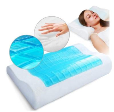 China Cool Memory Gel Memory Foam Pillow For Sleep for sale