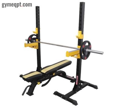 China Abdominal Muscle Squats Combo Stand Bench Press Gym Equipment Fitness Machine HG0611 Squat Rack for sale