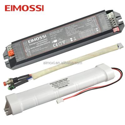 China Commercial Emergency Power Supply Package 15-55V 9W LED Emergency Lighting Conversion Kit 1-3Hours Duration for sale