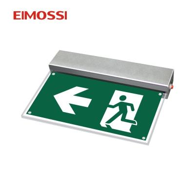 China Europe 24m CE 3H Battery Backup Emergency Exit Man Exit Light Power Saving Emergency Light Running Sign for sale