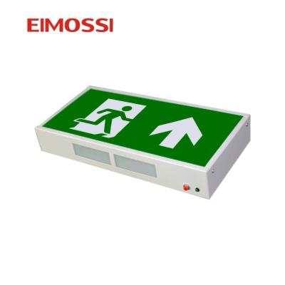 China Exit Sign Light CE ROHS Approved Battery Operated Emergency EXIT Light Box for sale