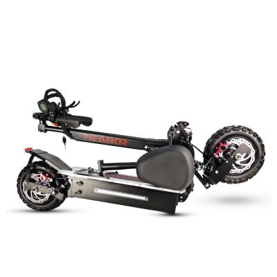 China Mobility Motor 5600w Double Wheels Electric Scooters 65km/h Unisex Adult Electric Scooter Fast for sale