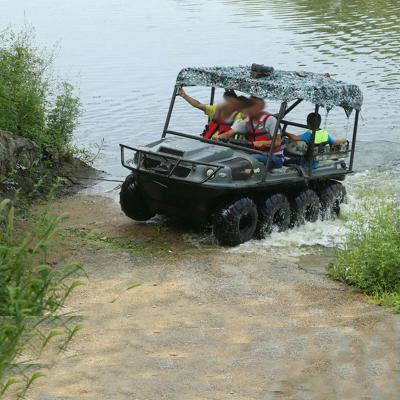 China Off Road Car 16kw Europe 8 Hours Range 8 Wheels Car Amphibious Vehicles 3160*1720*1150mm for sale