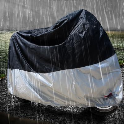 China Outdoor Waterproof Motorcycle Tent Cover Universal Protective Motor Dustproof Cover UV 210D Oxford Oxford Cover for sale