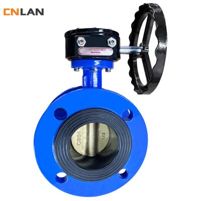 China OEM General Turbine Flange Butterfly Valve, Copper C95400 DN80 Soft Disc Seat Seal Centerline Butterfly Valve for sale