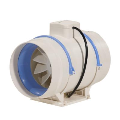 China Greenhouse Circulation Fan 150mm Kitchen Bedroom Ventilation Round Pipe Pressurized Flow Fan Silent Oblique Fan for sale