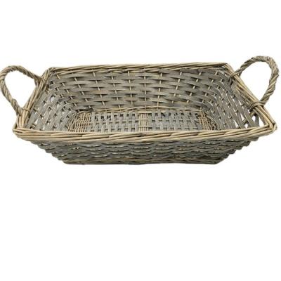 China China Linyi Miniature Wicker Town Gift Basket With Handle for sale