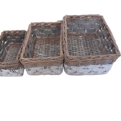 China China Hand Weave Gift Bulk Thanksgiving Used Wicker Baskets for sale