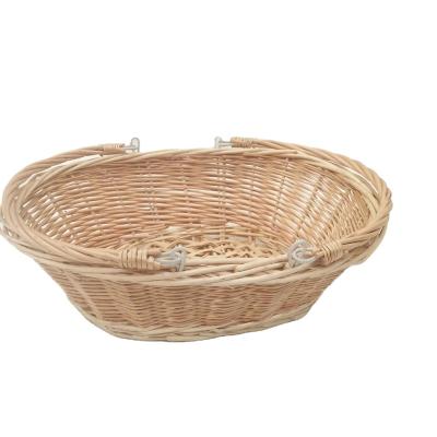 China Wholesale Cheap Baby Gift Wicker Basket From Europe for sale