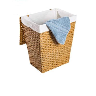 China Minimalist Linyi City PE Handcrafted Storage Baskets for sale