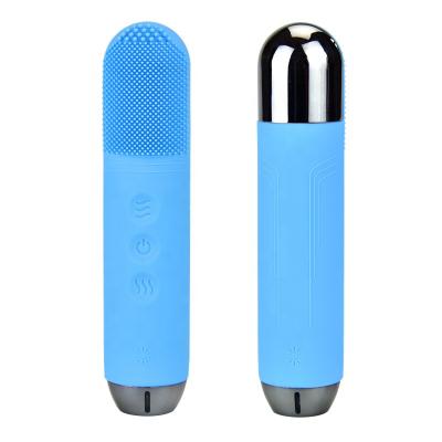 China Skin Tightening Electric Vibration Inface Waterproof Ultrasonic Facial Cleansing Brush for sale