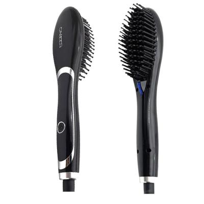 China Outdoor Man Comb Straighteners Roll Men Straightening Hair Straightener Hot Brush for sale